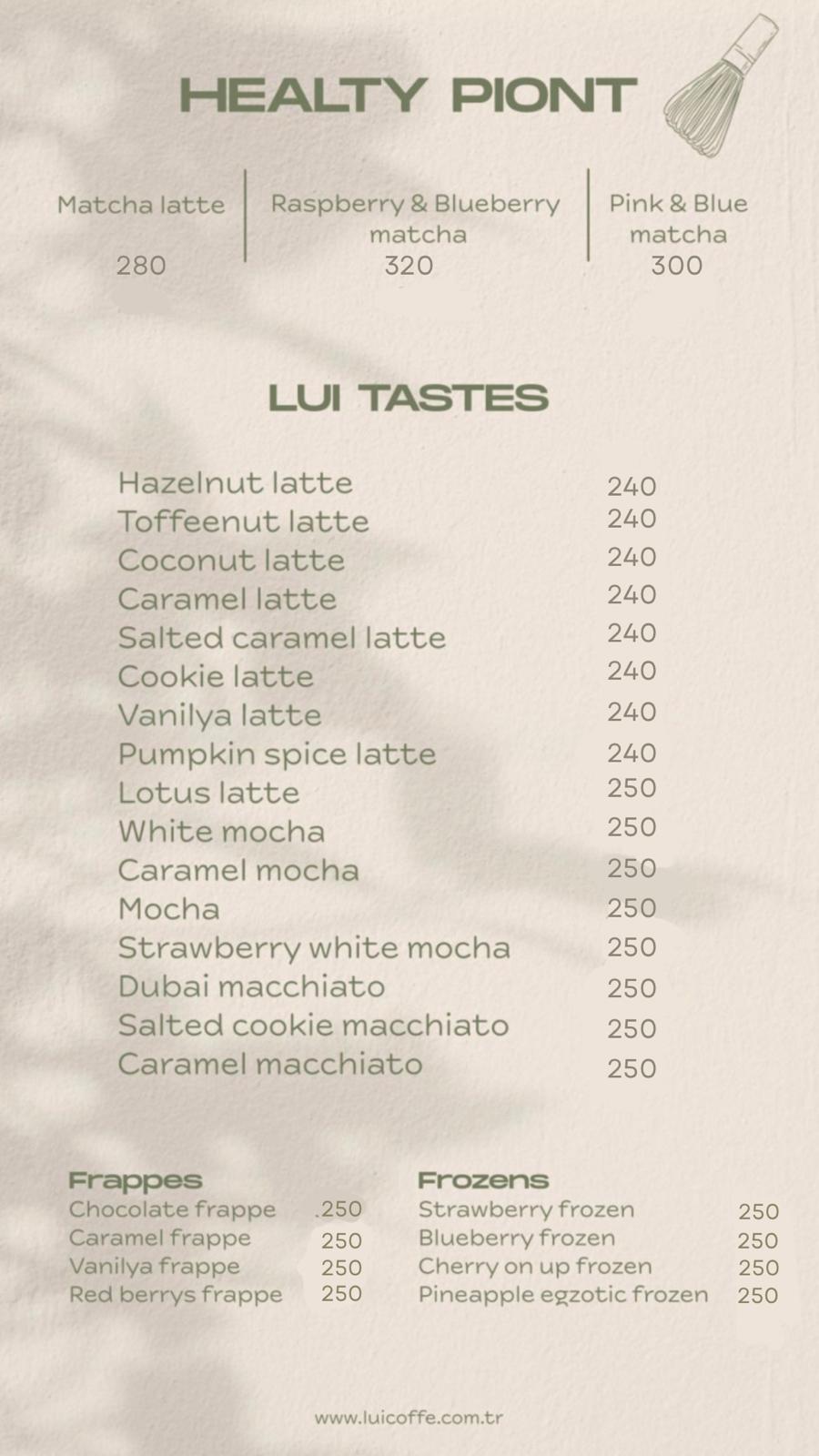 Lui Menü 2